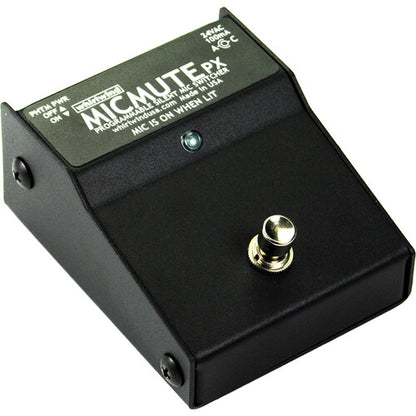 Whirlwind MICMUTE PX Programmable Silent Mic Switcher