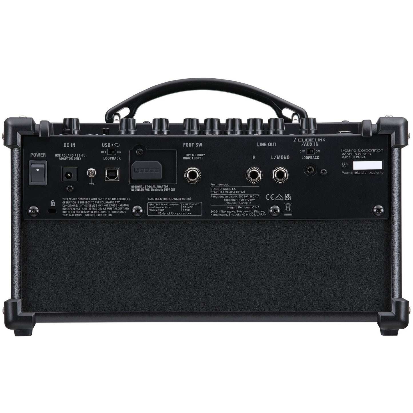 Boss DUAL CUBE LX Guitar Amplifier