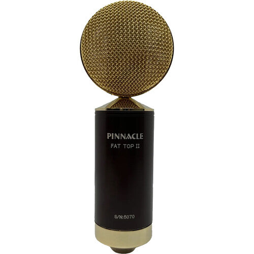 Pinnacle Microphones D-FTII-S Fat Top II Ribbon Mic - Brown with Lundahl