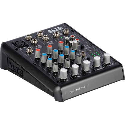 Alto Professional TrueMix 500 Portable 5-Channel Analog Mixer with USB