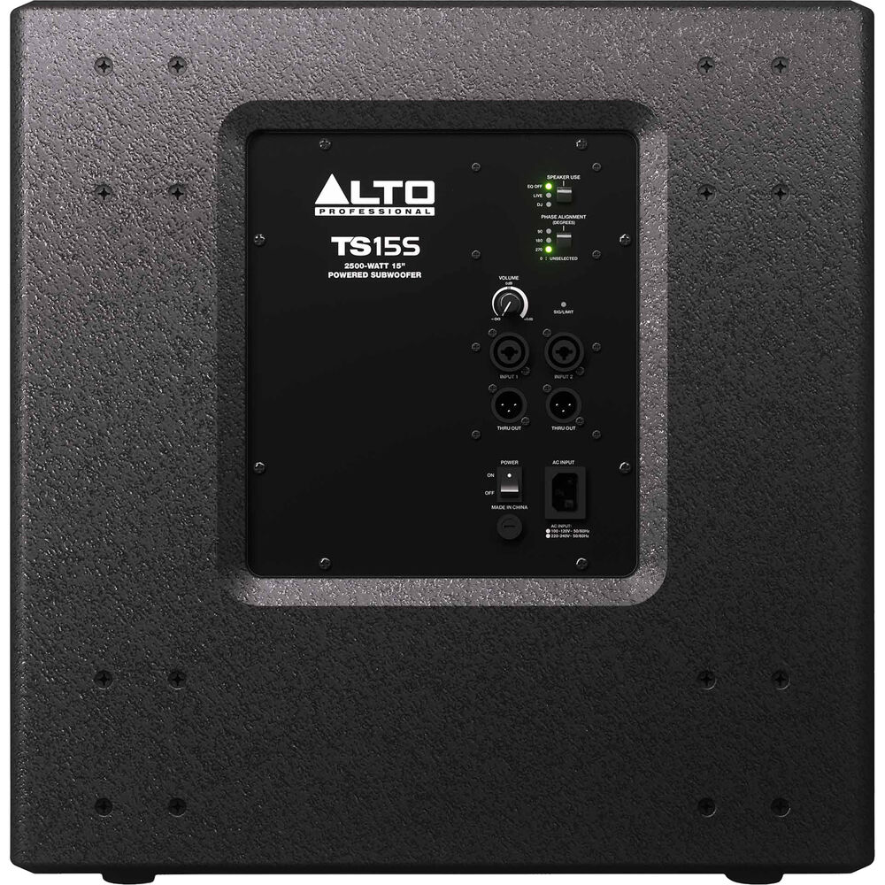 Alto Professional TS15S 15" 2500W Powered Subwoofer