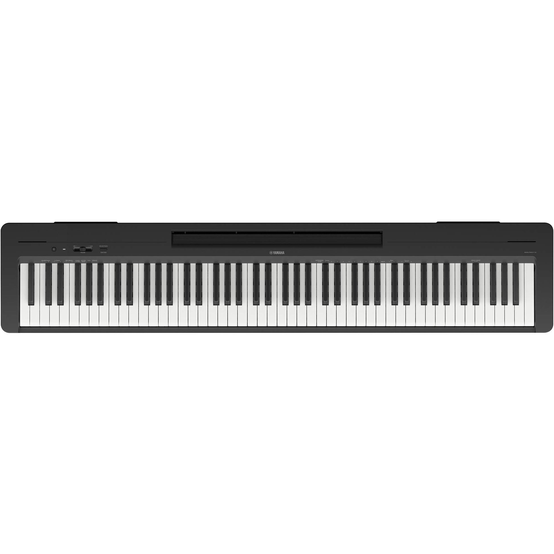 Yamaha P-145 Piano numérique léger et portable avec clavier  Graded-Hammer-Compact à 88 touches et 10 voix instrumentales, en noir :  : Instruments de musique et Sono
