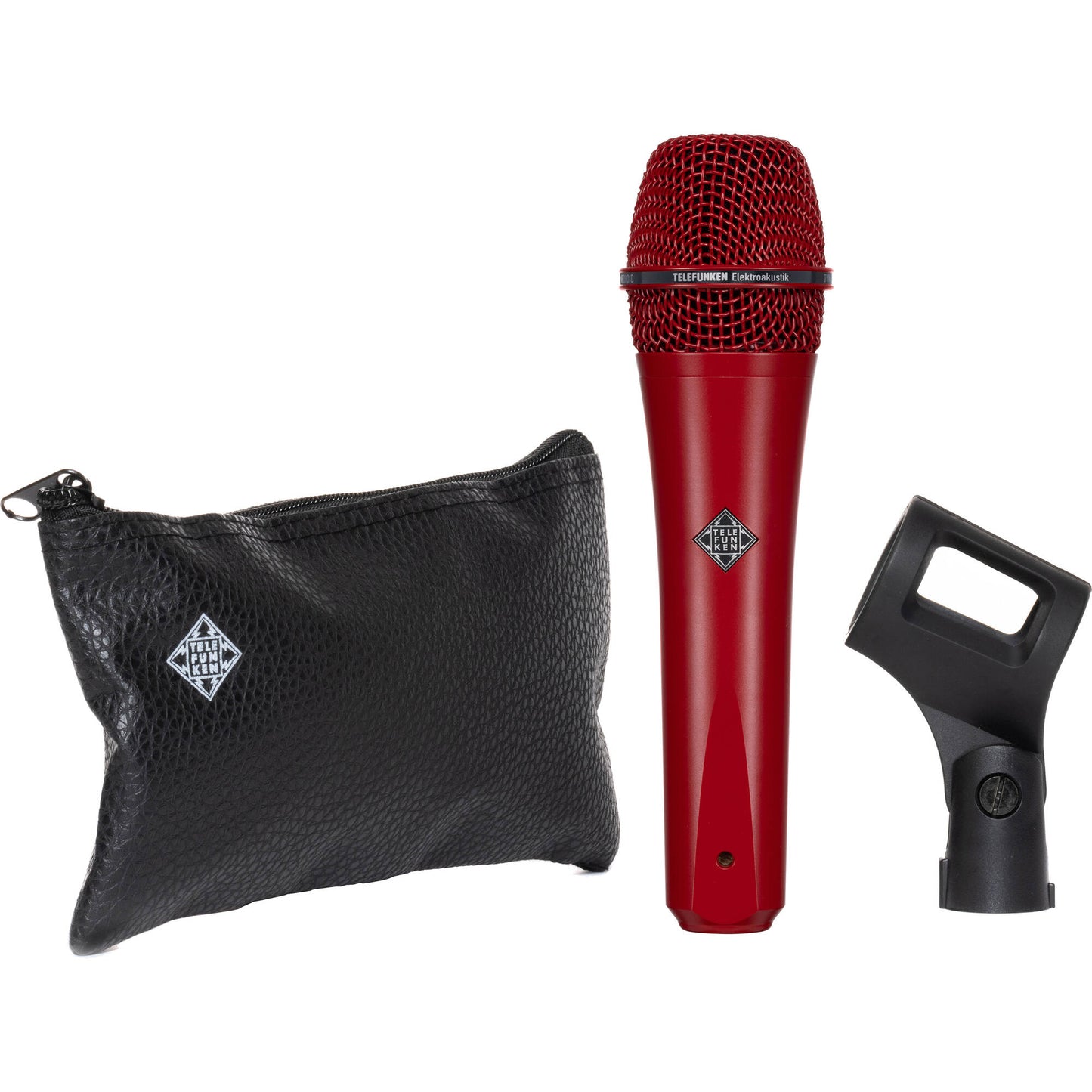 Telefunken M80 Supercardioid Dynamic Handheld Vocal Microphone, Red