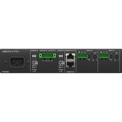 Lab Gruppen FA2402 Two-Channel 240W Commercial Amplifier with Direct Drive Technology