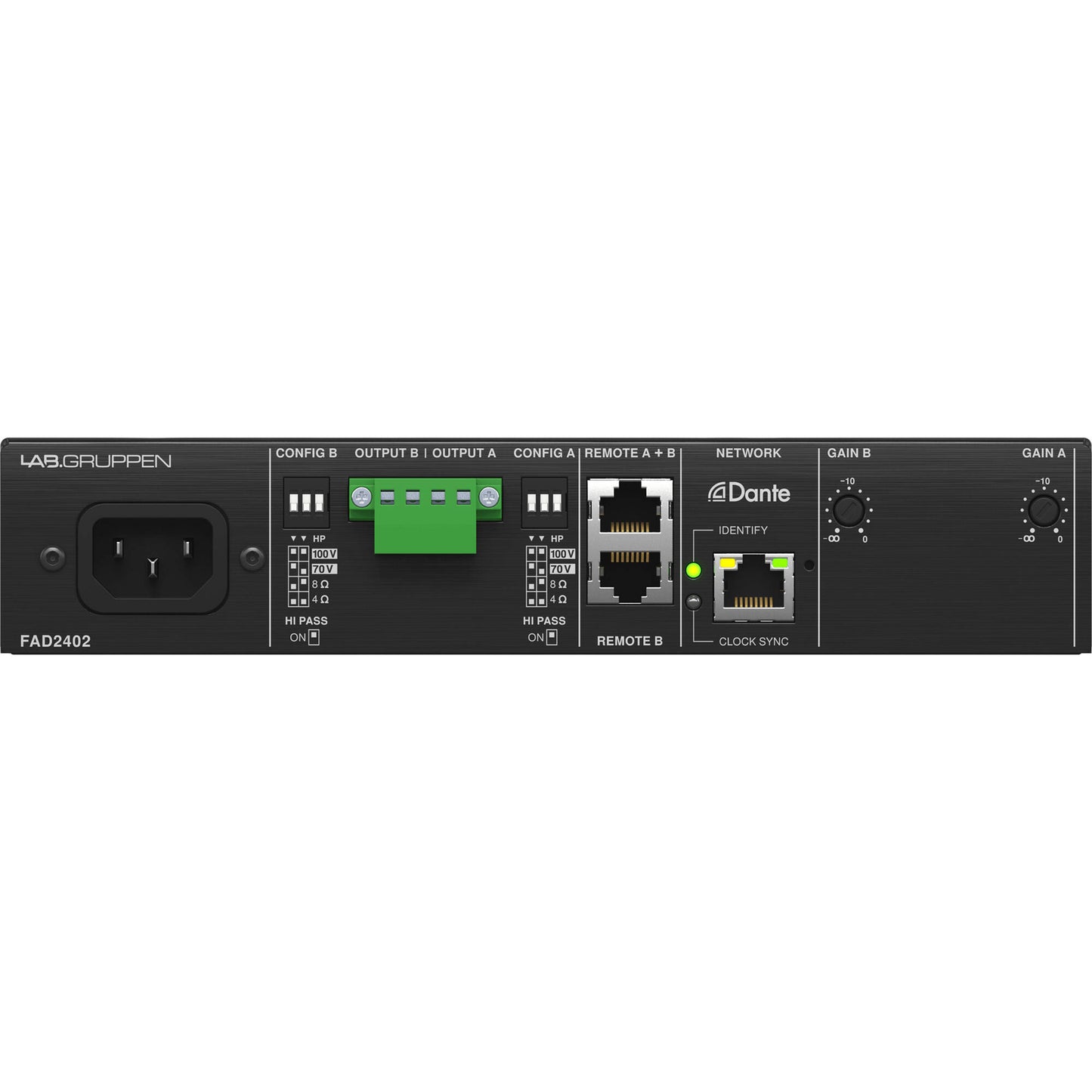 Lab Gruppen FA2402 Two-Channel 240W Commercial Amplifier