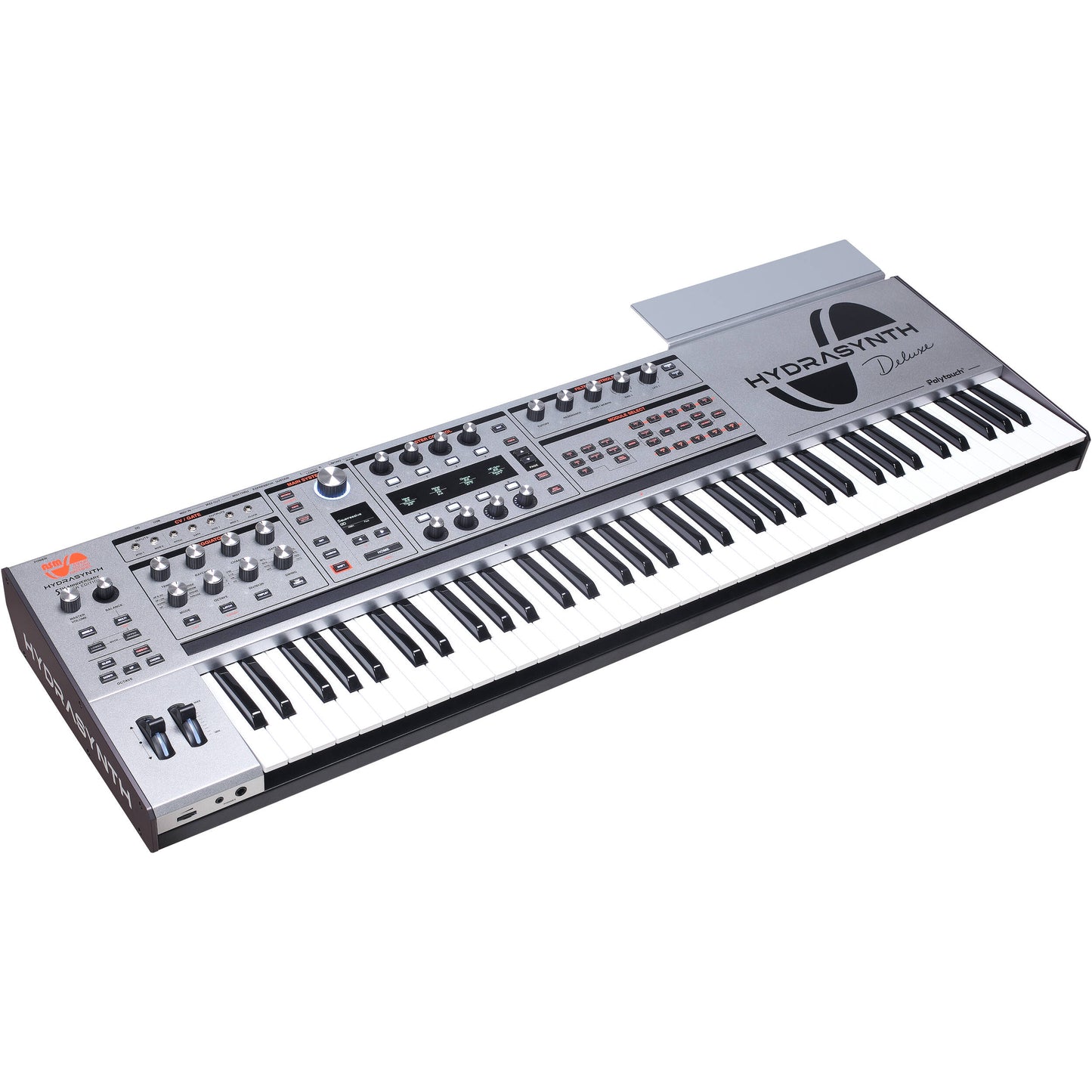 ASM Hydrasynth Deluxe Synthesizer - Limited-Edition Silver