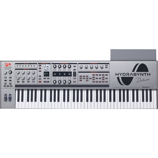 ASM Hydrasynth Deluxe Synthesizer - Limited-Edition Silver