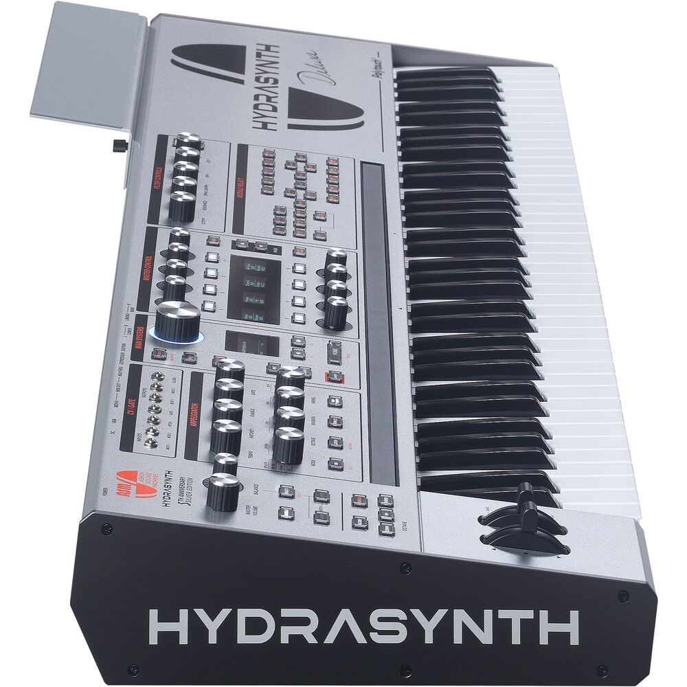 ASM Hydrasynth Deluxe Synthesizer - Limited-Edition Silver