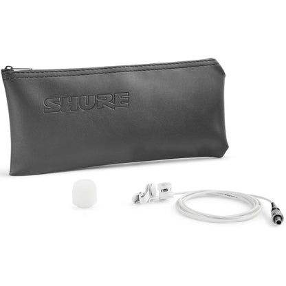 Shure WL185m Cardioid Lavalier Microphone with LEMO Connector - White