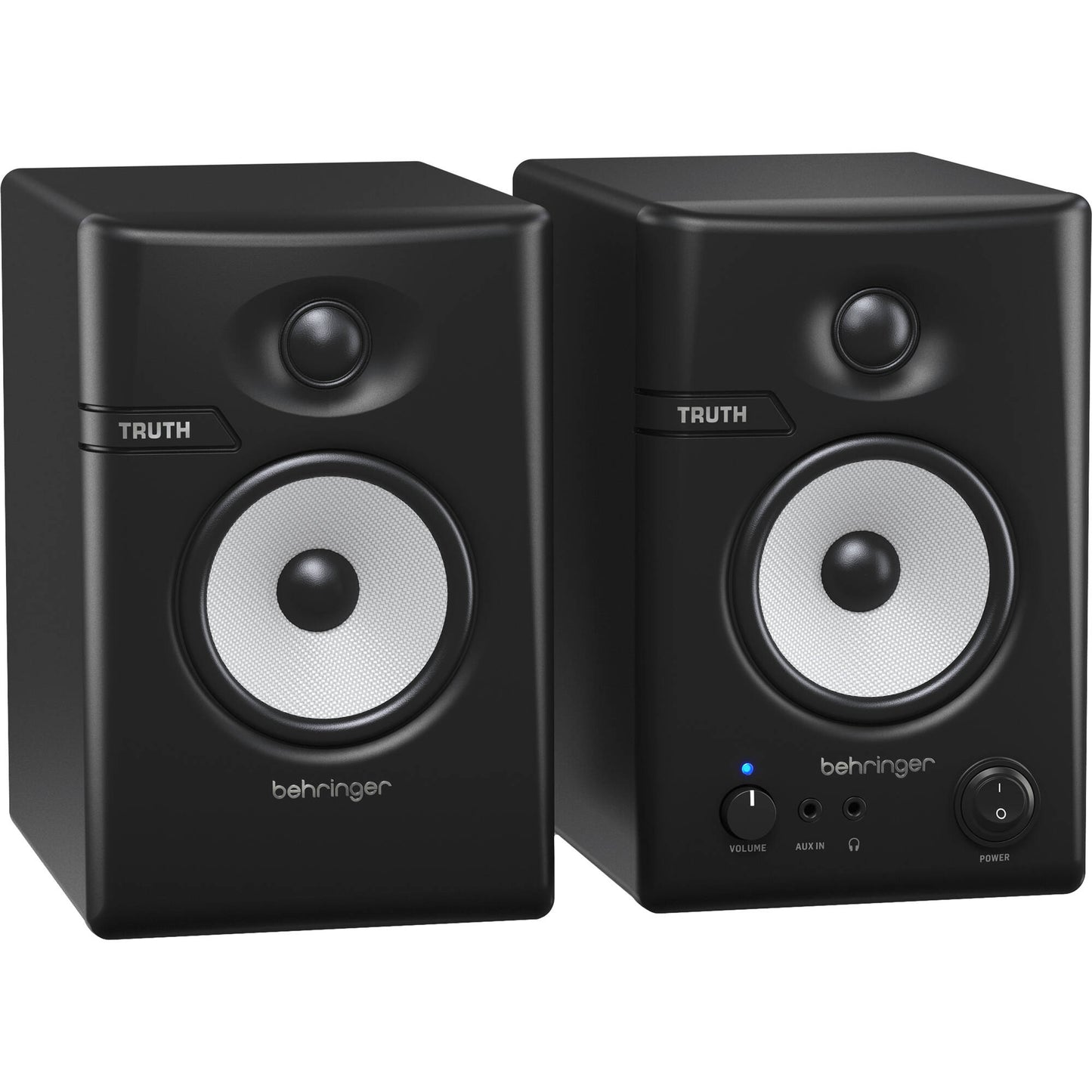 Behringer TRUTH 3.5 BT Powered Studio Monitors with Bluetooth - Pair, Black