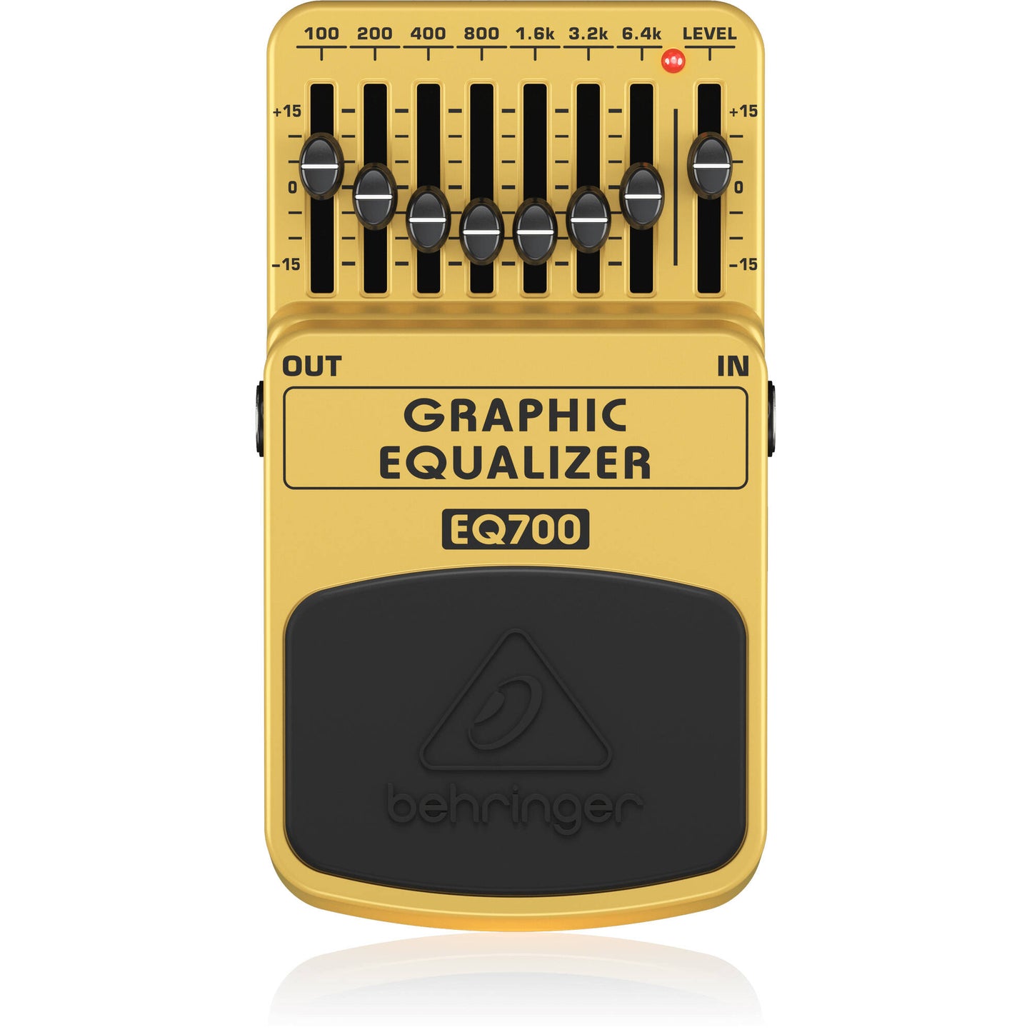 Behringer EQ700 7-Band Graphic Equalizer Pedal for Guitar