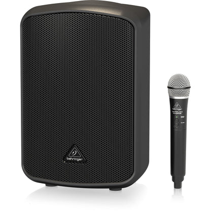 Behringer MPA200BT Battery-Powered 8" PA Speaker with Handheld Wireless System & Bluetooth