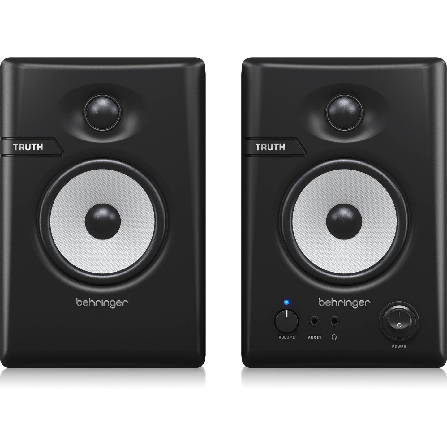 Behringer TRUTH 3.5 BT Powered Studio Monitors with Bluetooth - Pair, Black