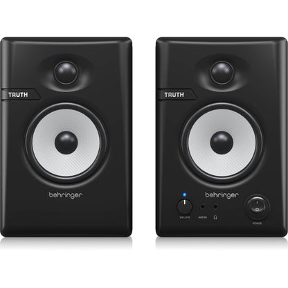 Behringer TRUTH 3.5 BT Powered Studio Monitors with Bluetooth - Pair, Black