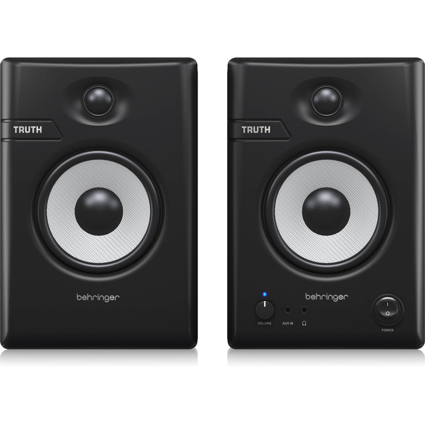 Behringer TRUTH 4.5" Powered Studio Monitors with Bluetooth - Pair, Black