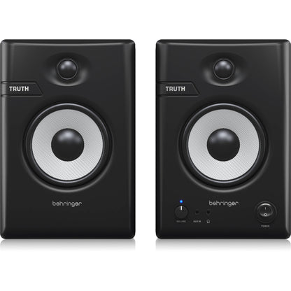 Behringer TRUTH 4.5" Powered Studio Monitors with Bluetooth - Pair, Black