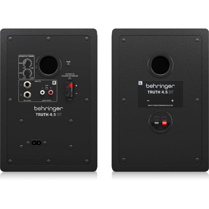 Behringer TRUTH 4.5" Powered Studio Monitors with Bluetooth - Pair, Black