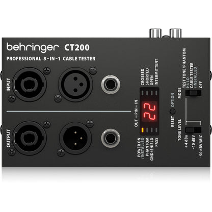 Behringer CT200 8-In-1 Cable Tester