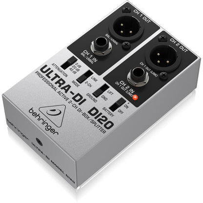 Behringer Ultra-DI DI20 2-channel Active Direct Box / Splitter