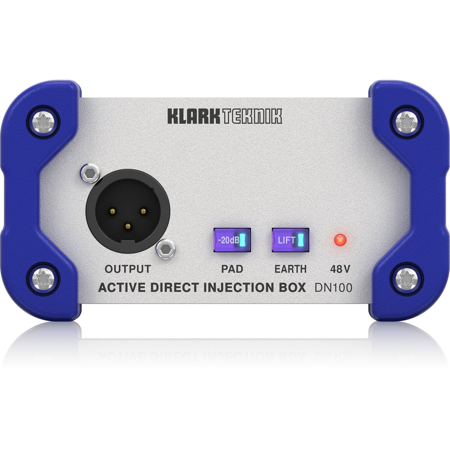 Klark Teknik DN100 V2 Active DI Box with Extended Dynamic Range