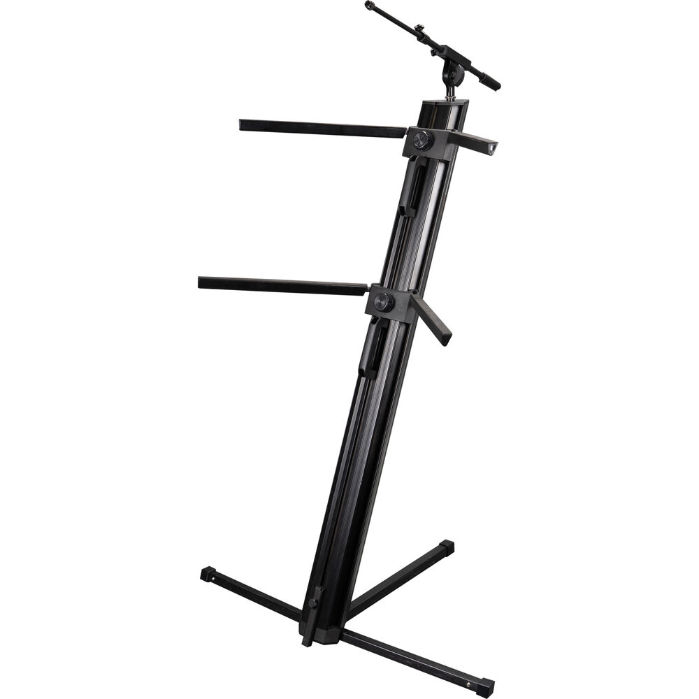 Gator Frameworks Column-Style Keyboard Stand with Mic Boom Arm and Gig Bag