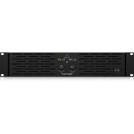 Behringer KM750 750W Stereo Power Amplifier with ATR Technology