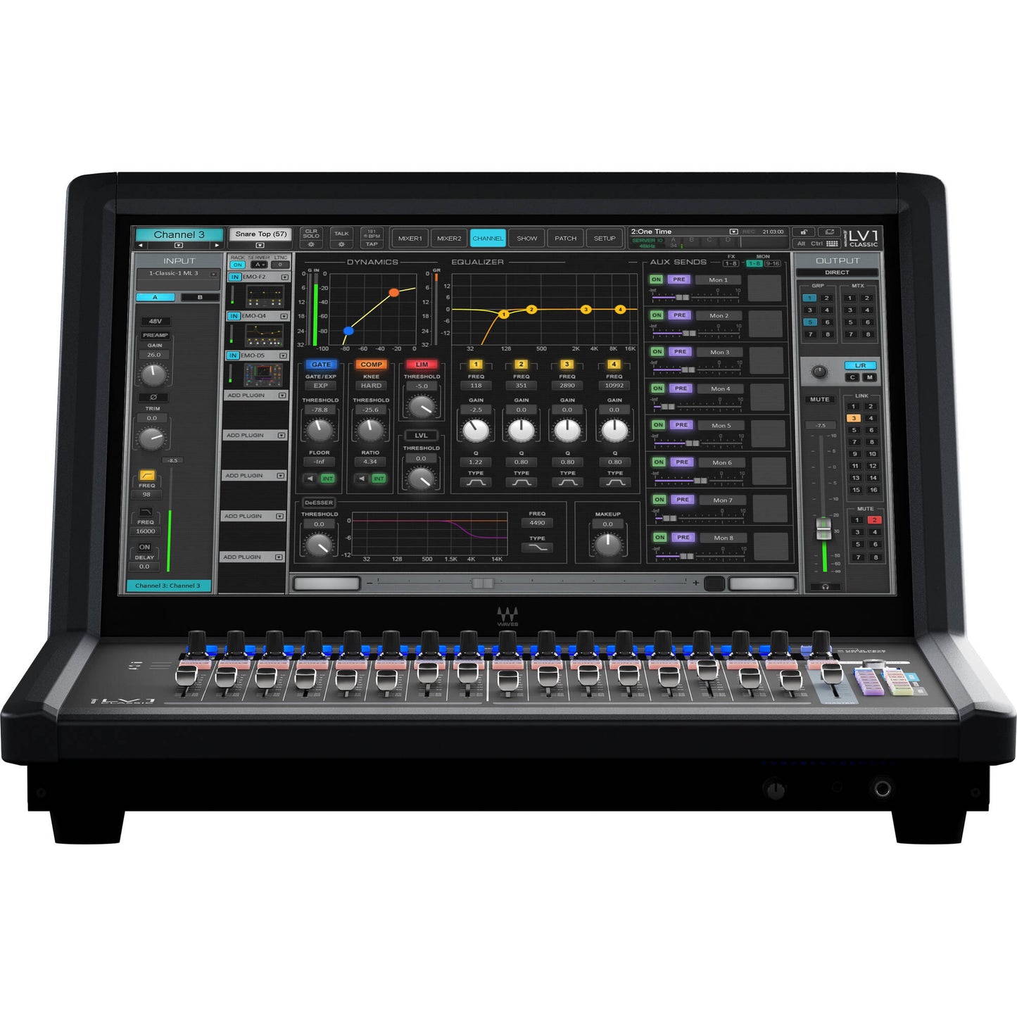 Waves eMotion LV1 Classic Live Mixing Console