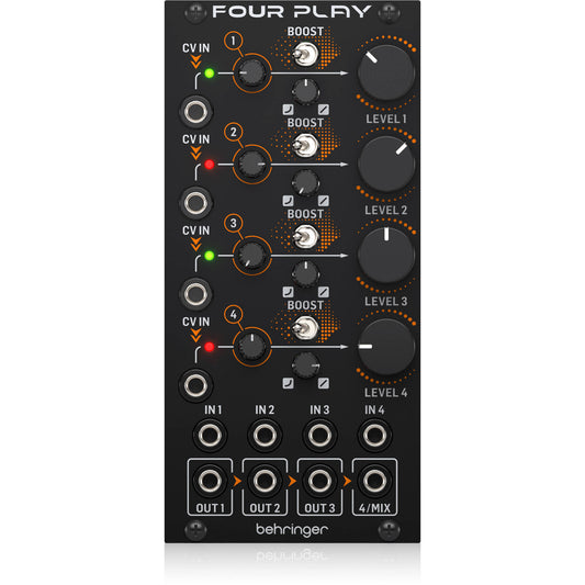 Behringer Four Play Quad VCA and Mixer Eurorack Module