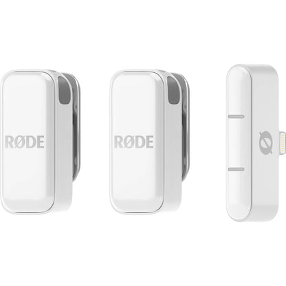 Rode Wireless Micro Microphone Kit - USB-C, White