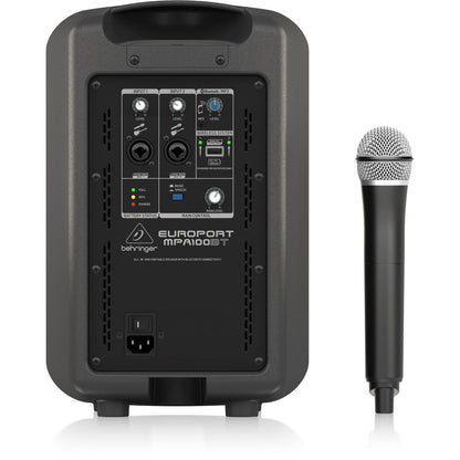 Behringer MPA100BT Battery-Powered 6" PA Speaker with ULM Mic and Bluetooth