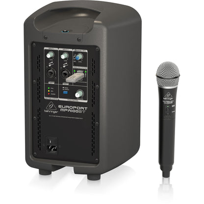 Behringer MPA100BT Battery-Powered 6" PA Speaker with ULM Mic and Bluetooth