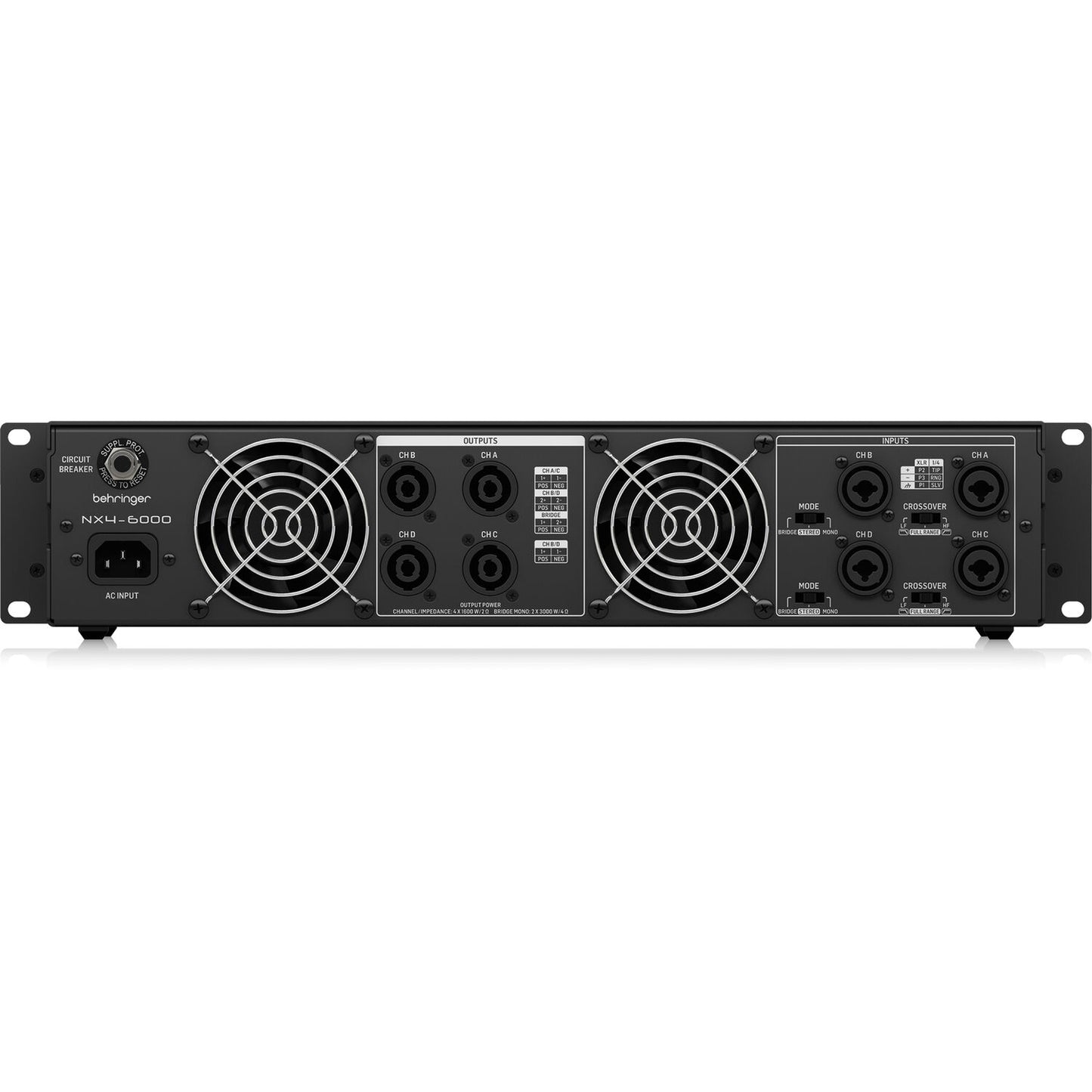 Behringer NX4-6000 Power Amplifier