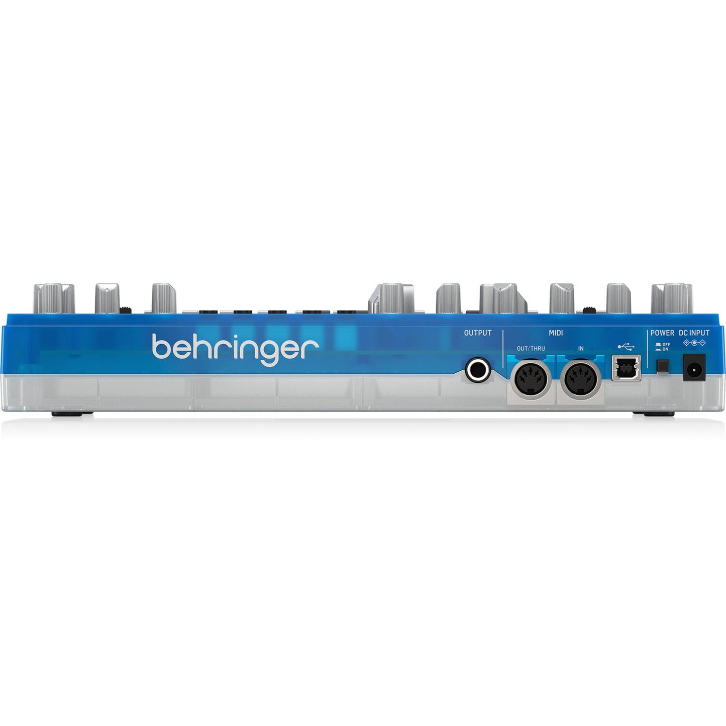 Behringer TD-3-BB Analog Bass Line Synthesizer with 16-Step Sequencer - Baby Blue