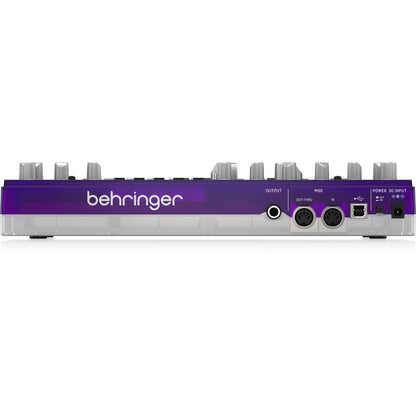 Behringer TD-3-GP Analog Bass Line Synthesizer with 16-Step Sequencer - Purple