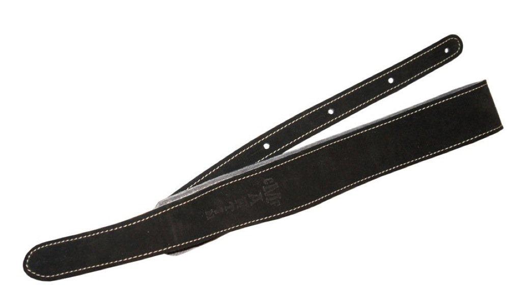 Martin Suede Guitar Strap 2.5 Inches Wide in Black