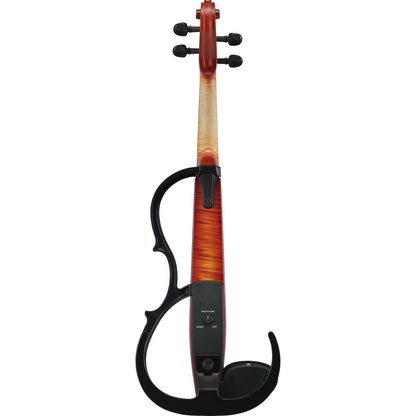 Yamaha SV255 Pro Series 5 String Silent 4/4 Violin Shaded Brown Finish