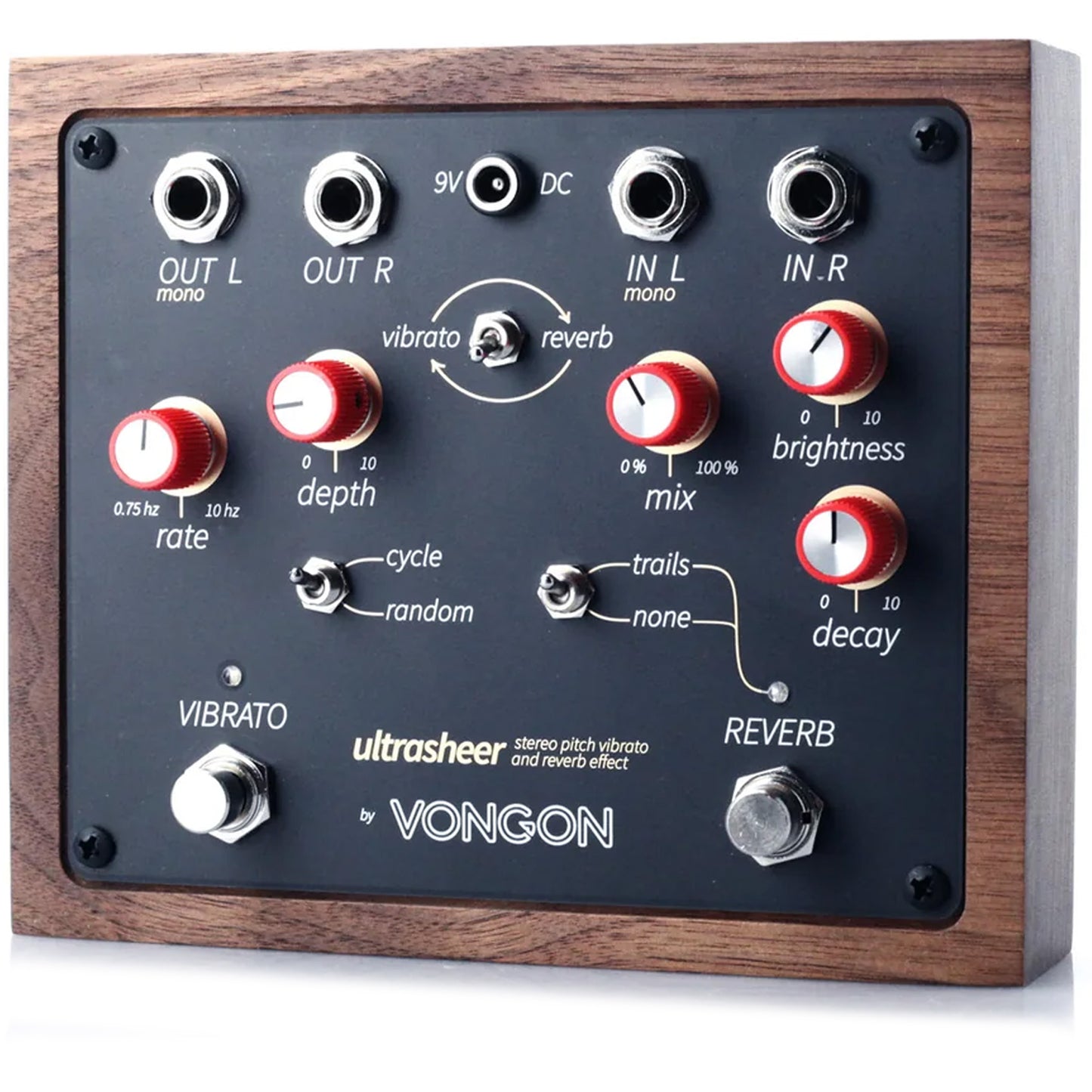 Vongon Ultrasheer - Stereo Pitch Vibrato and Reverb Effect