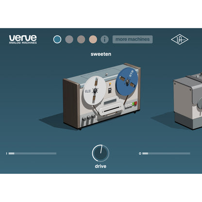 Universal Audio Verve Analog Machines Essentials