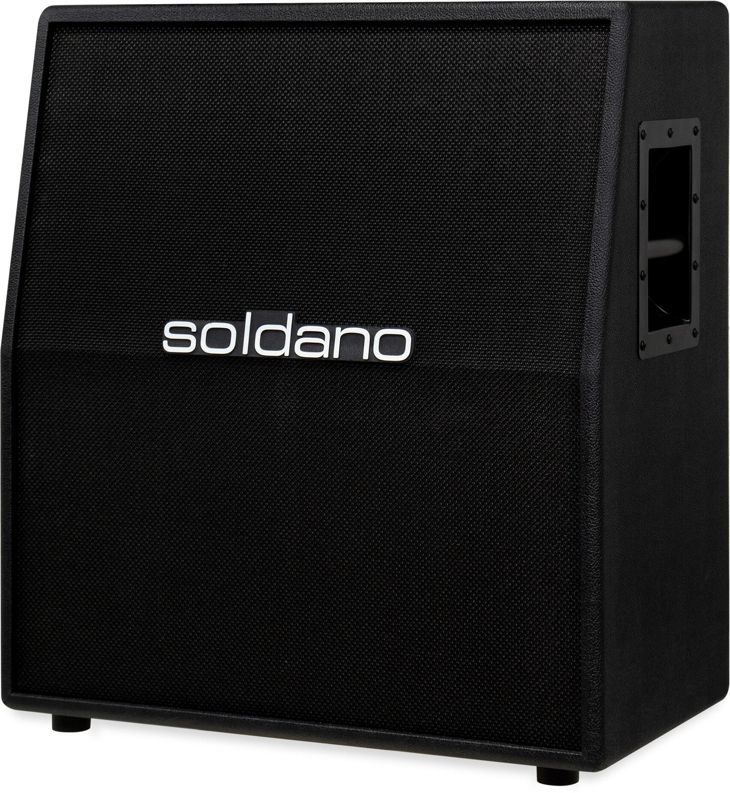 Soldano 2x12 Slant Classic Vertical Amp Cabinet, Black