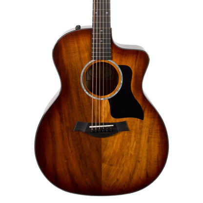 Taylor 224ce Koa Deluxe Grand Auditorium Acoustic Electric Guitar, Hawaiian Koa