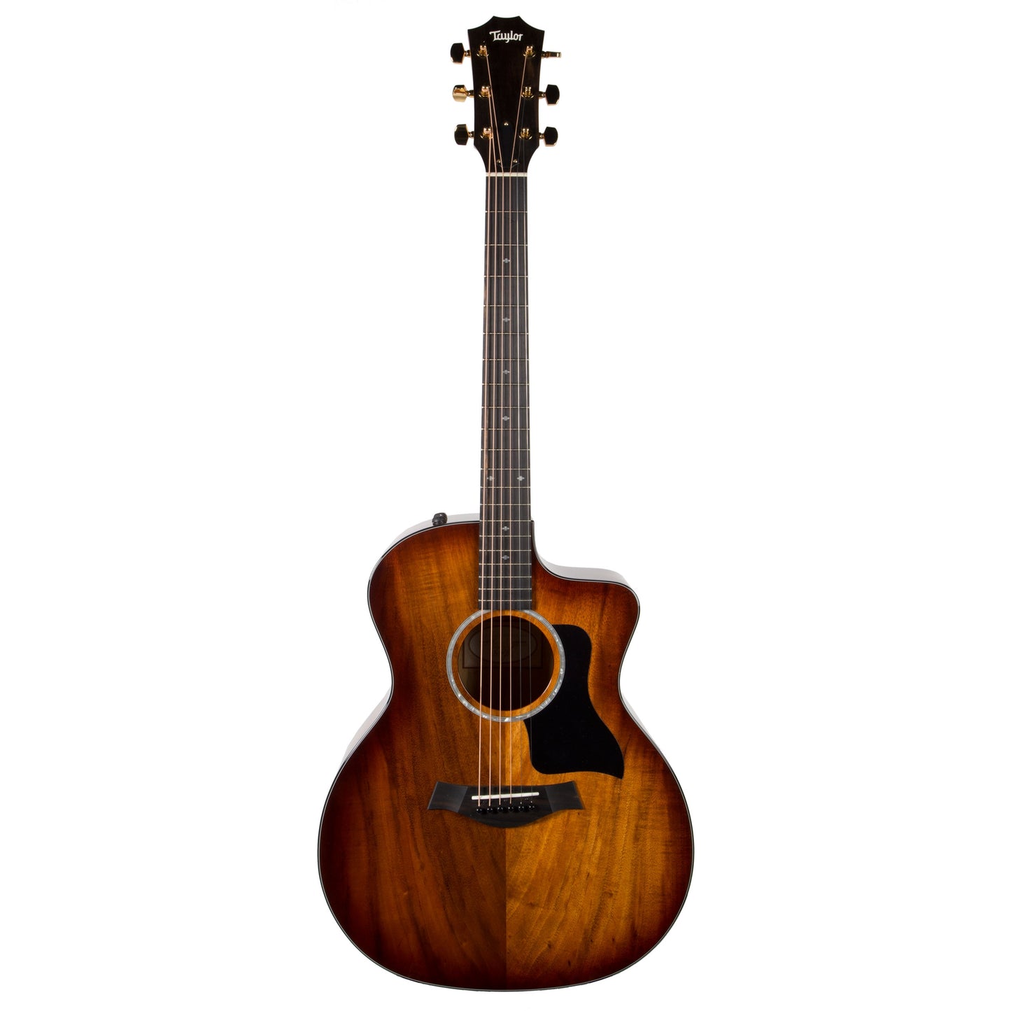 Taylor 224ce Koa Deluxe Grand Auditorium Acoustic Electric Guitar, Hawaiian Koa