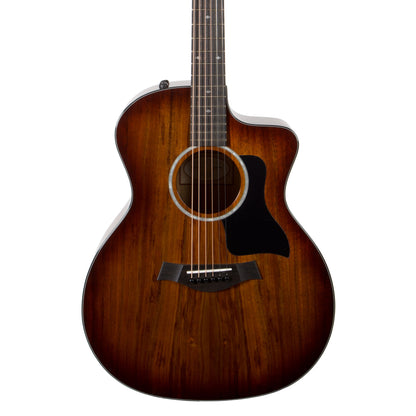 Taylor 224ce Koa Deluxe Grand Auditorium Acoustic Electric Guitar, Hawaiian Koa