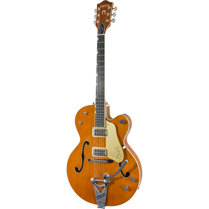 Gretsch G6120T-BSSMK Brian Setzer Signature Nashville® Hollow Body '59 “Smoke” Electric Guitar, Smoke Orange