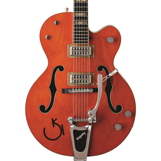 Gretsch G6120RHH Reverend Horton Heat Signature Electric Guitar w/ Bigsby®, Orange Stain