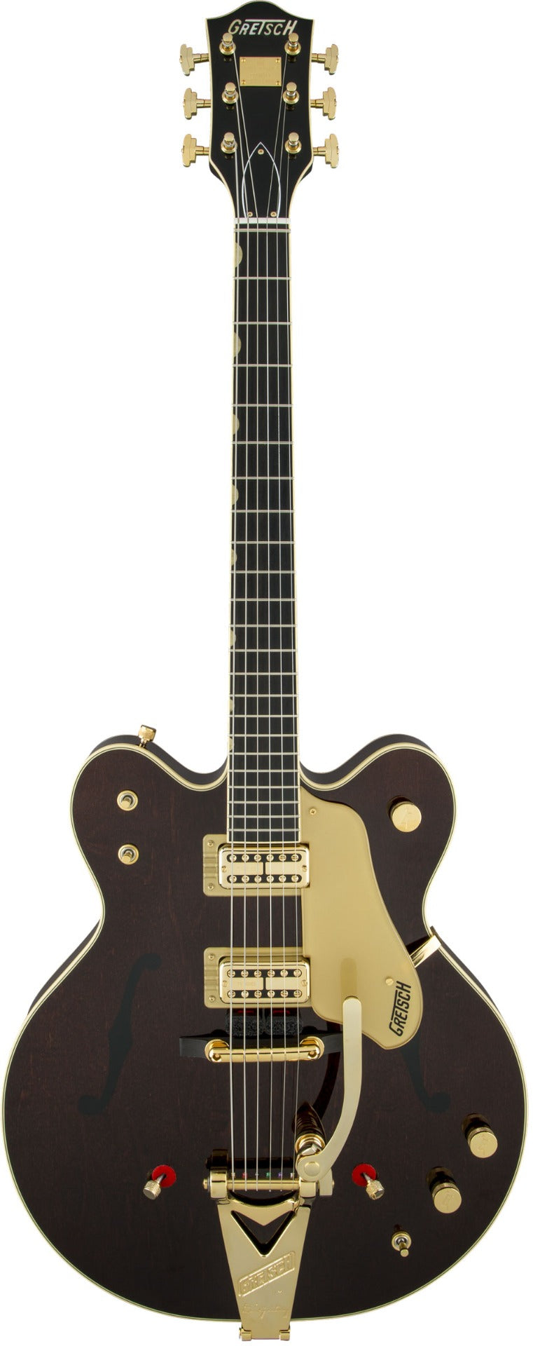 Gretsch G6122T-62 Vintage Select '62 Chet Atkins® Country Gentleman® Hollow Body Electric Guitar, Walnut Stain