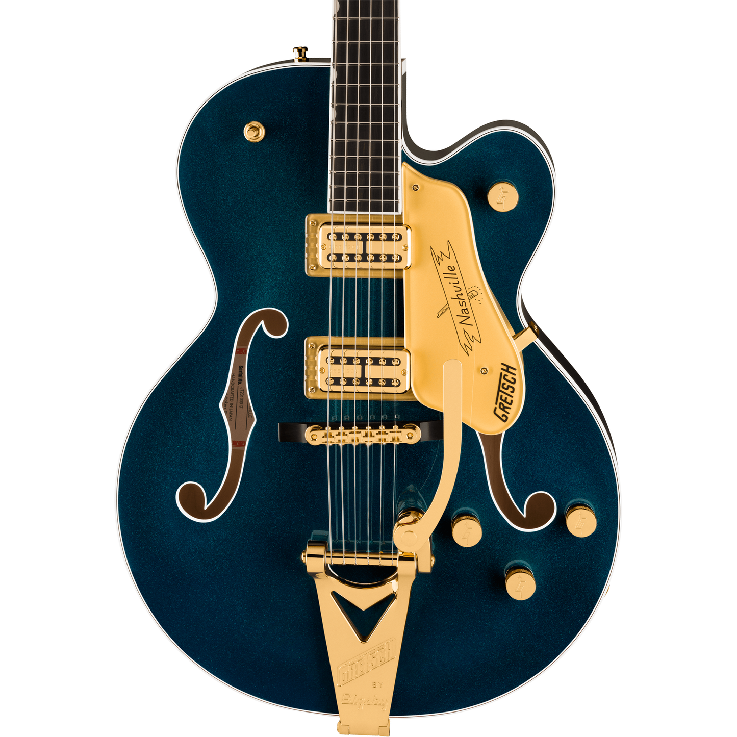 Gretsch Nashville Hollow Body w/ String-Thru Bigsby, Midnight Sapphire