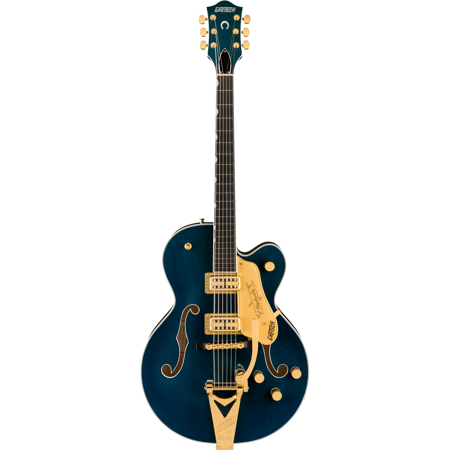 Gretsch Nashville Hollow Body w/ String-Thru Bigsby, Midnight Sapphire