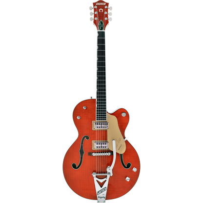 Gretsch G6120TFM-BSNV Brian Setzer Signature Nashville® Electric Guitar w/ Bigsby®, Orange Stain