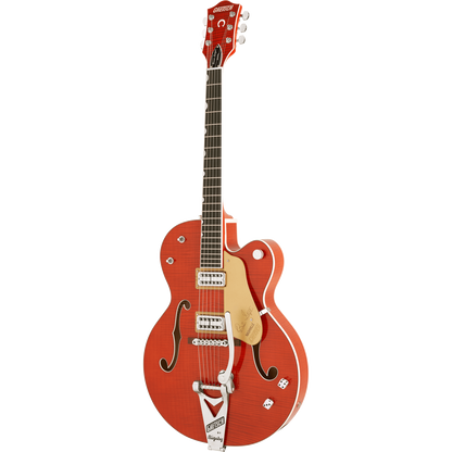 Gretsch G6120TFM-BSNV Brian Setzer Signature Nashville® Electric Guitar w/ Bigsby®, Orange Stain