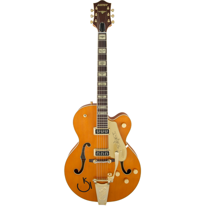 Gretsch G6120T-55 Vintage Select Edition '55 Chet Atkins® Hollow Body Electric Guitar, Orange Stain Lacquer